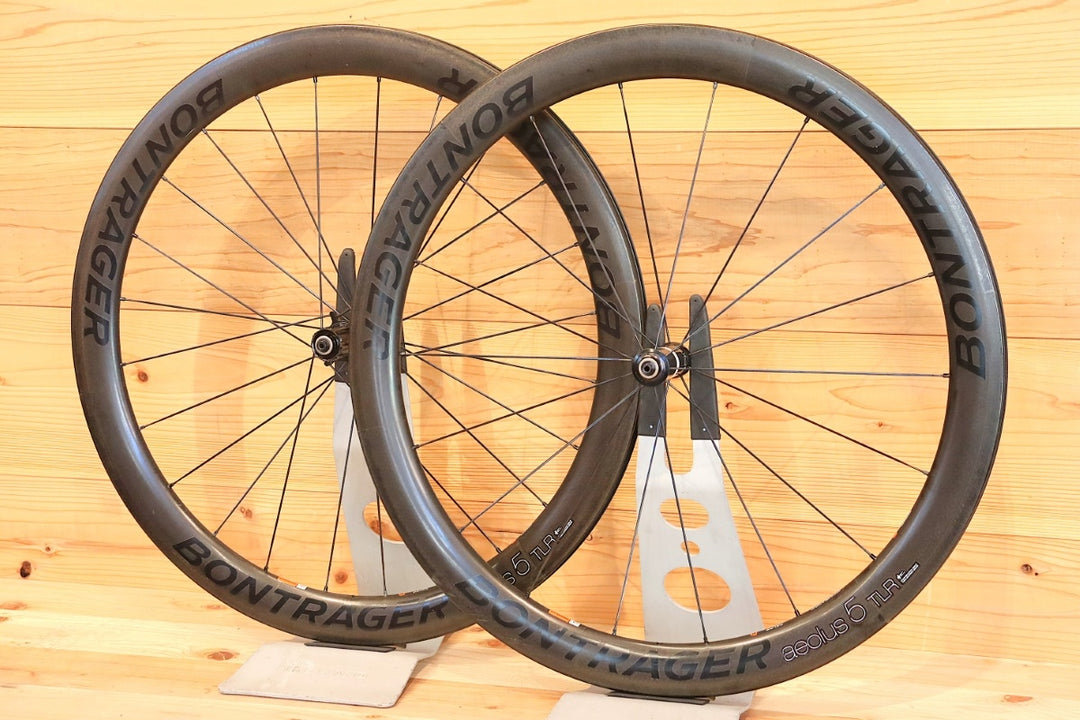 ボントレガー BONTRAGER アイオロス AEOLUS 5 TLR カーボン チューブレスレディ ホイールセット シマノ 12/11S 19C【千葉店】