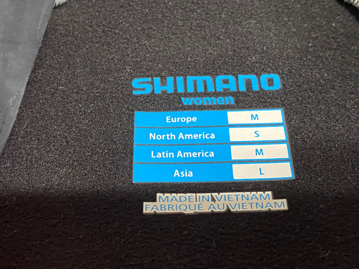 JJ571 シマノ SHIMANO 長袖 サイクルジャケット 黒 赤 L 裏起毛