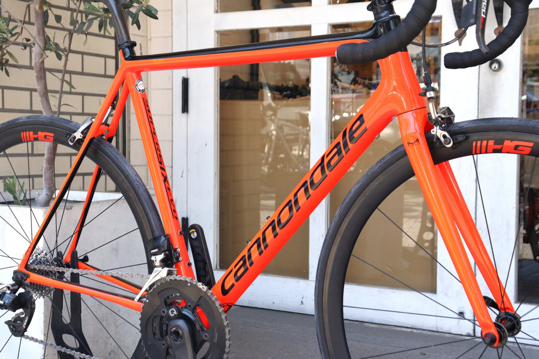 キャノンデール CANNONDALE スーパーシックス エヴォ SUPERSIX EVO Hi-Mod 2017モデル 56サイズ スラム レッド e-Tap 11S 電動 カーボン ロードバイク 【横浜店】