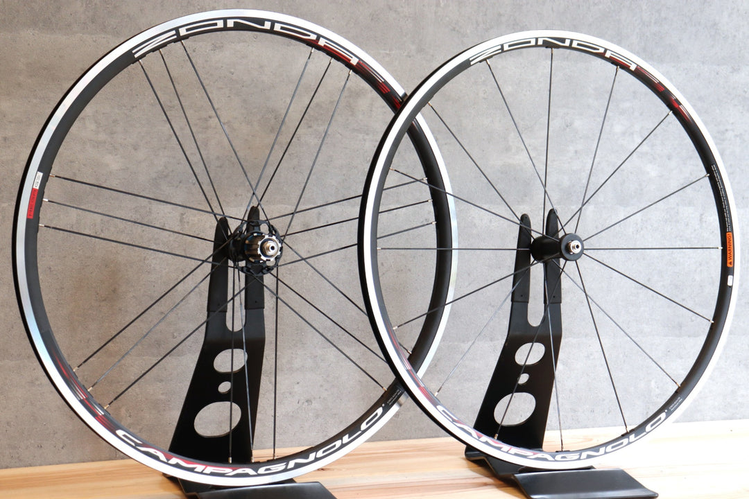 【未使用品】 カンパニョーロ Campagnolo ゾンダ ZONDA MEGA G3 15C アルミ クリンチャー ホイールセット カンパ11/12S 【さいたま浦和店】