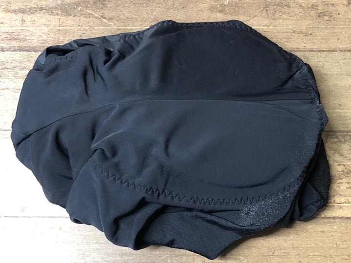 JV842 アソス ASSOS ビブショーツ 黒 L 裏起毛 ※劣化大の為ジャンク