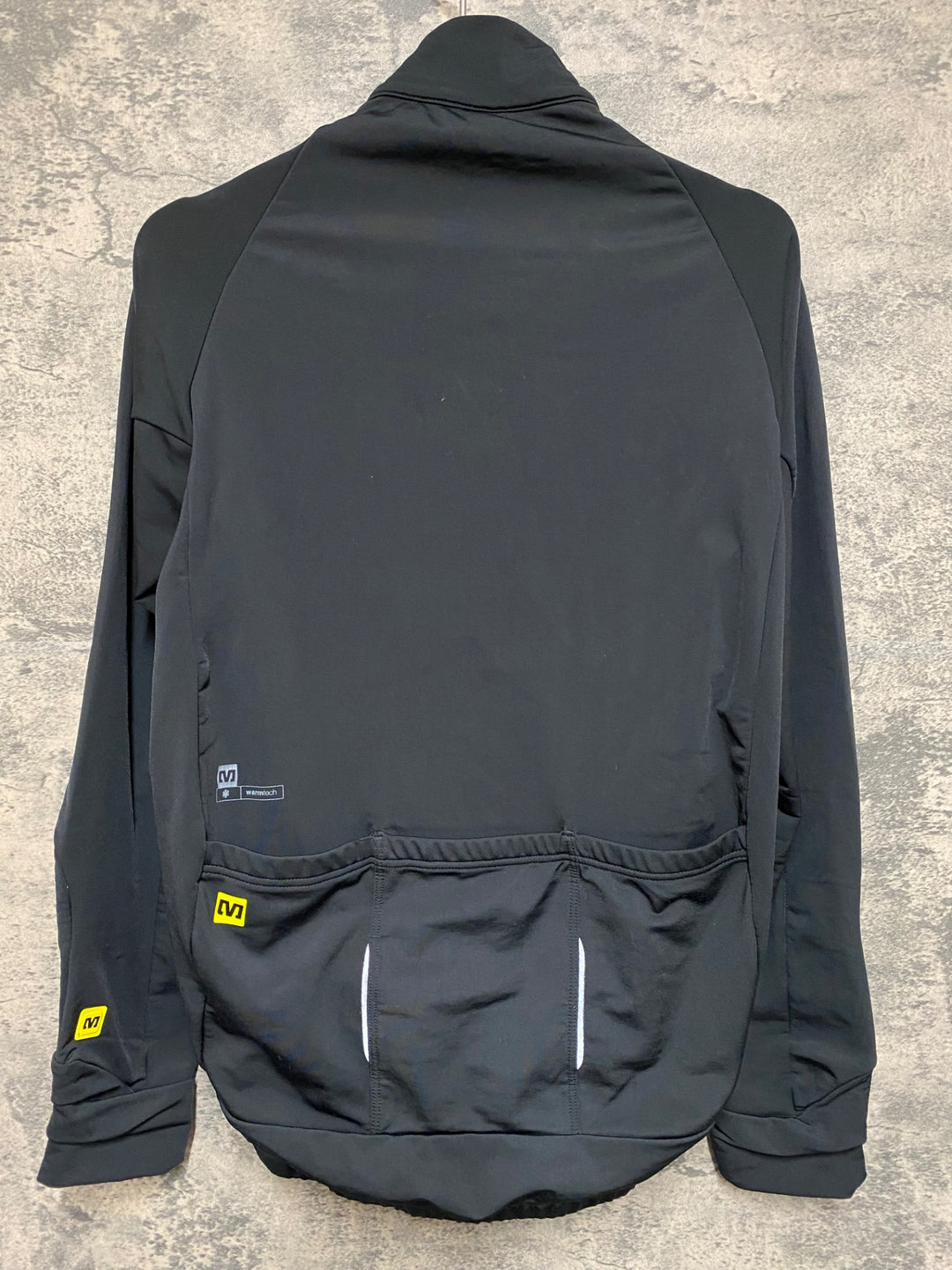JO355 マヴィック MAVIC 長袖サイクルジャージ M 黒 裏起毛