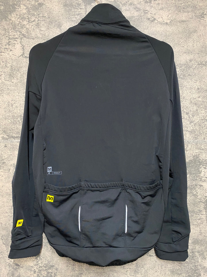 JO355 マヴィック MAVIC 長袖サイクルジャージ M 黒 裏起毛