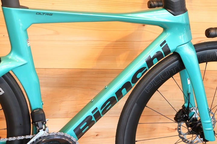 【コンディション極上】 ビアンキ BIANCHI オルトレ コンプ OLTRE COMP 2024年モデル 53サイズ シマノ 105 R7170 Di2 12S カーボン ロードバイク 【千葉店】