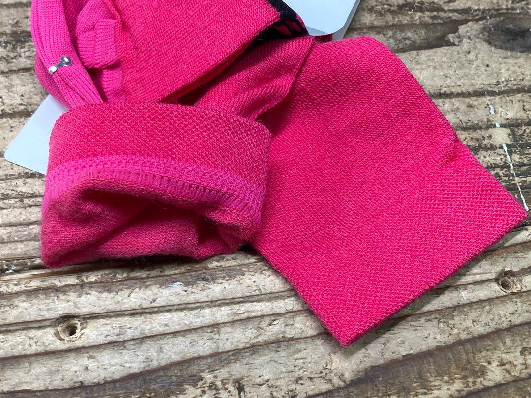 JE778 カステリ CASTELLI サイクルソックス 赤 S/M