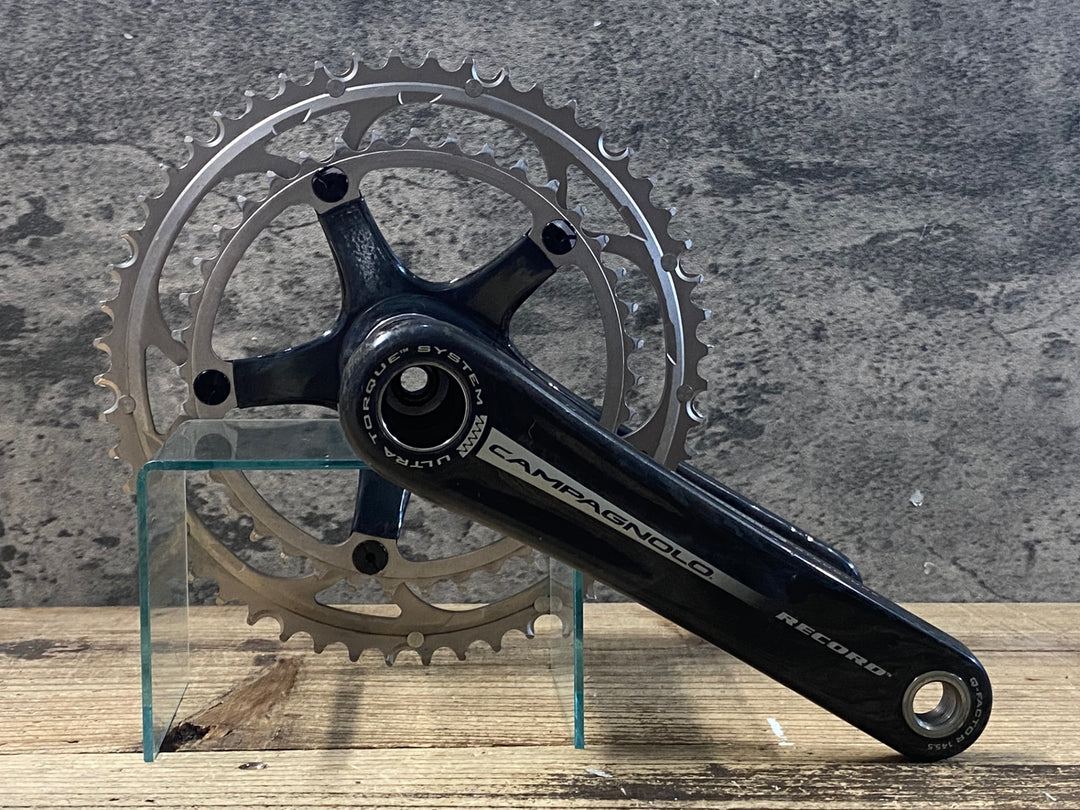 JV002 カンパニョーロ CAMPAGNOLO レコード RECORD ULTRA TORQUE カーボン クランクセット 172.5mm 52/39T 10S