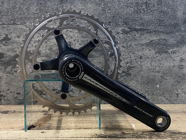 JV002 カンパニョーロ CAMPAGNOLO レコード RECORD ULTRA TORQUE カーボン クランクセット 172.5mm 52/39T 10S