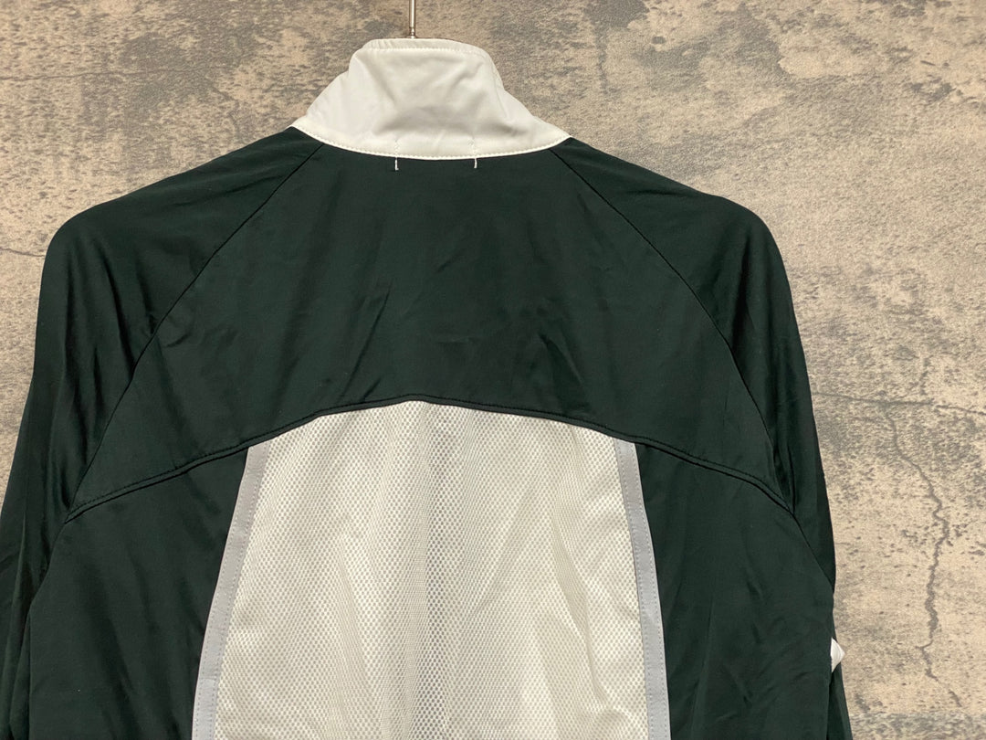 JO857 パールイズミ PEARL iZUMi 長袖 ウインドブレイカー 白 黒 L
