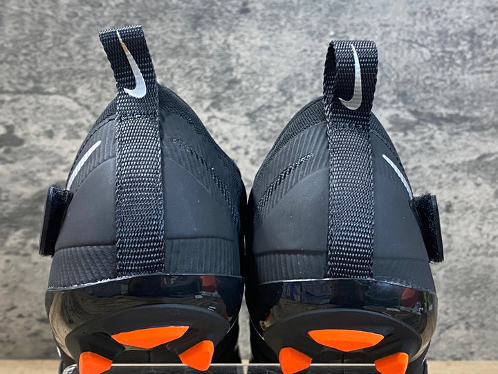 JR156 ナイキ NIKE W NIKE SUPERREP CYCLE ビンディングシューズ 黒オレンジ EU38