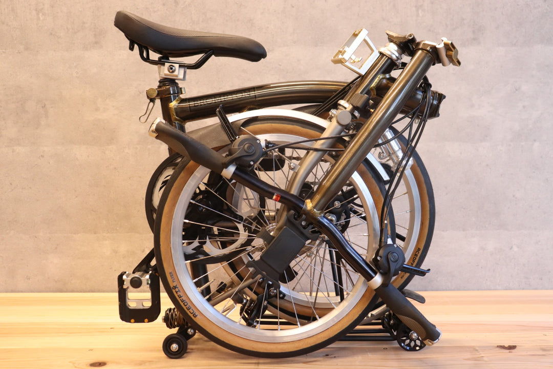 ブロンプトン BROMPTON S6R ブラックラッカー 2021モデル Black Lacquer 16インチ ミニベロ 折り畳み 小径車 チタンフォーク チタンバック 【さいたま浦和店】
