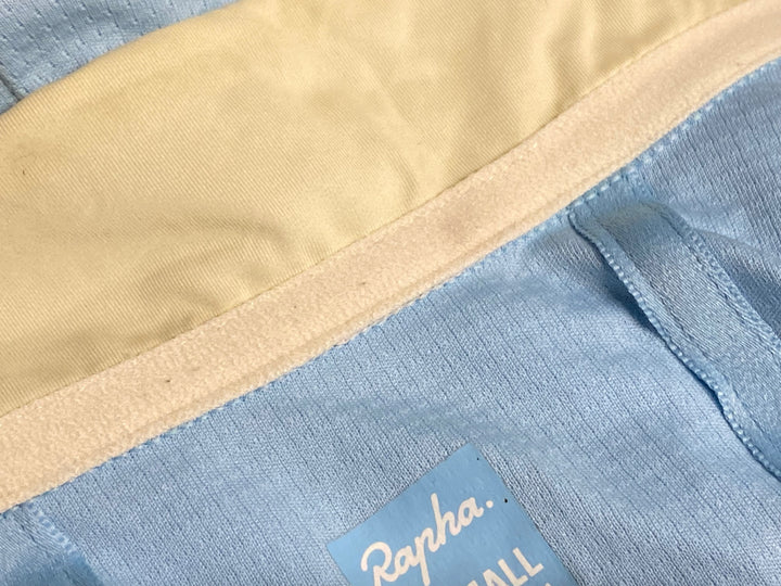 KB269 ラファ Rapha SUPER LIGHTWEIGHT JERSEY 半袖 サイクルジャージ 水色 XS ※裾ゴム伸び