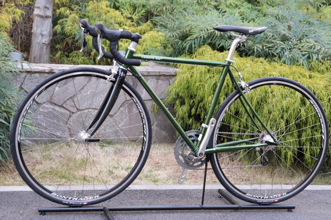 カラミータ Calamita DUE⁺ 年式不明 Sサイズ シマノ 105 5700MIX 10S スチール ロードバイク 【さいたま浦和店】