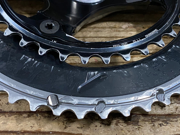 KI611 パイオニア Pioneer SGY-PM910 ペダリングモニター 両足 クランク SHIMANO DURA-ACE FC-9000 170mm 52/36T ※接続確認済み