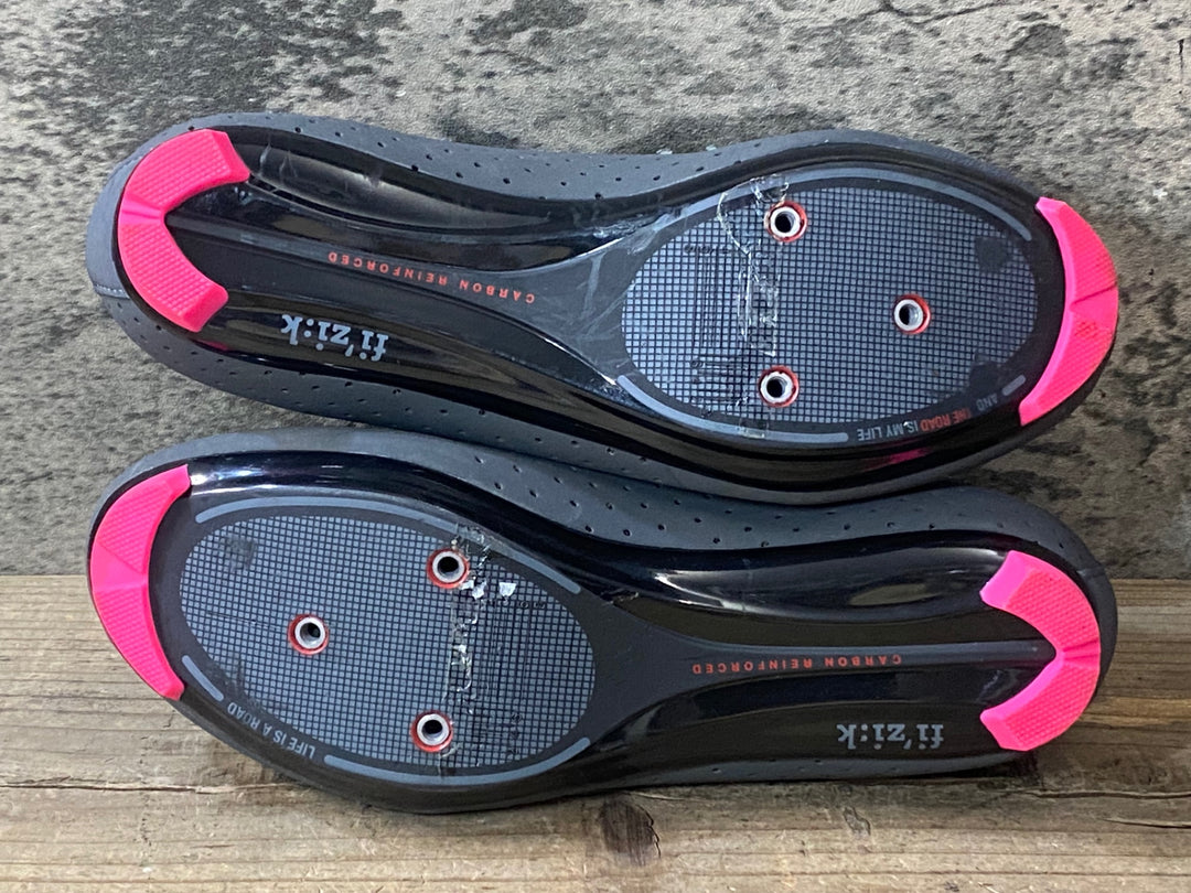 JZ405 フィジーク fizik R5 ビンディングシューズ EU38 SPD-SL ピンク