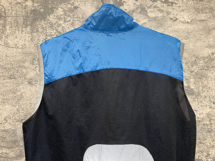 KE019 スポーツフル sportful サイクルベスト ジレ 青 L