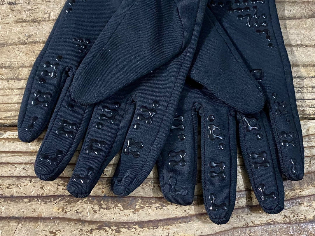 JV388 クラフト CRAFT 長指 グローブ 黒 S 裏起毛