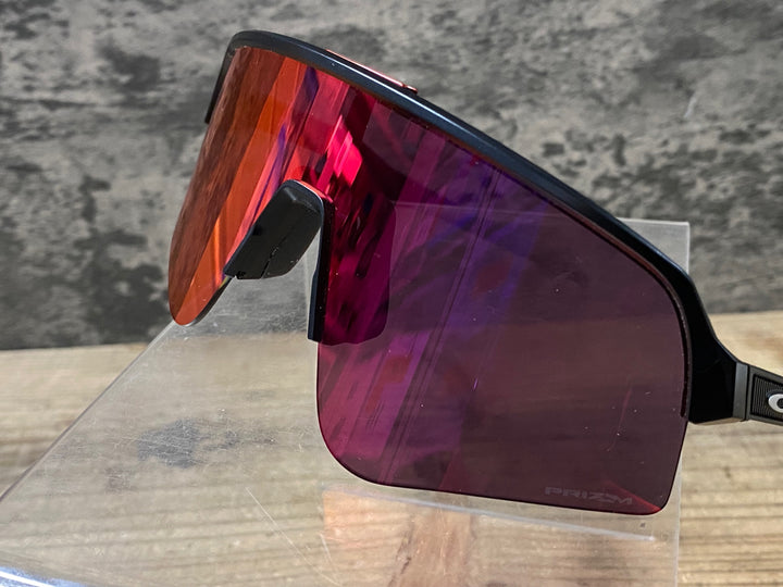 KJ578 オークリー OAKLEY スートロ SUTRO LITE PRIZMレンズ 黒 アイウェア サングラス
