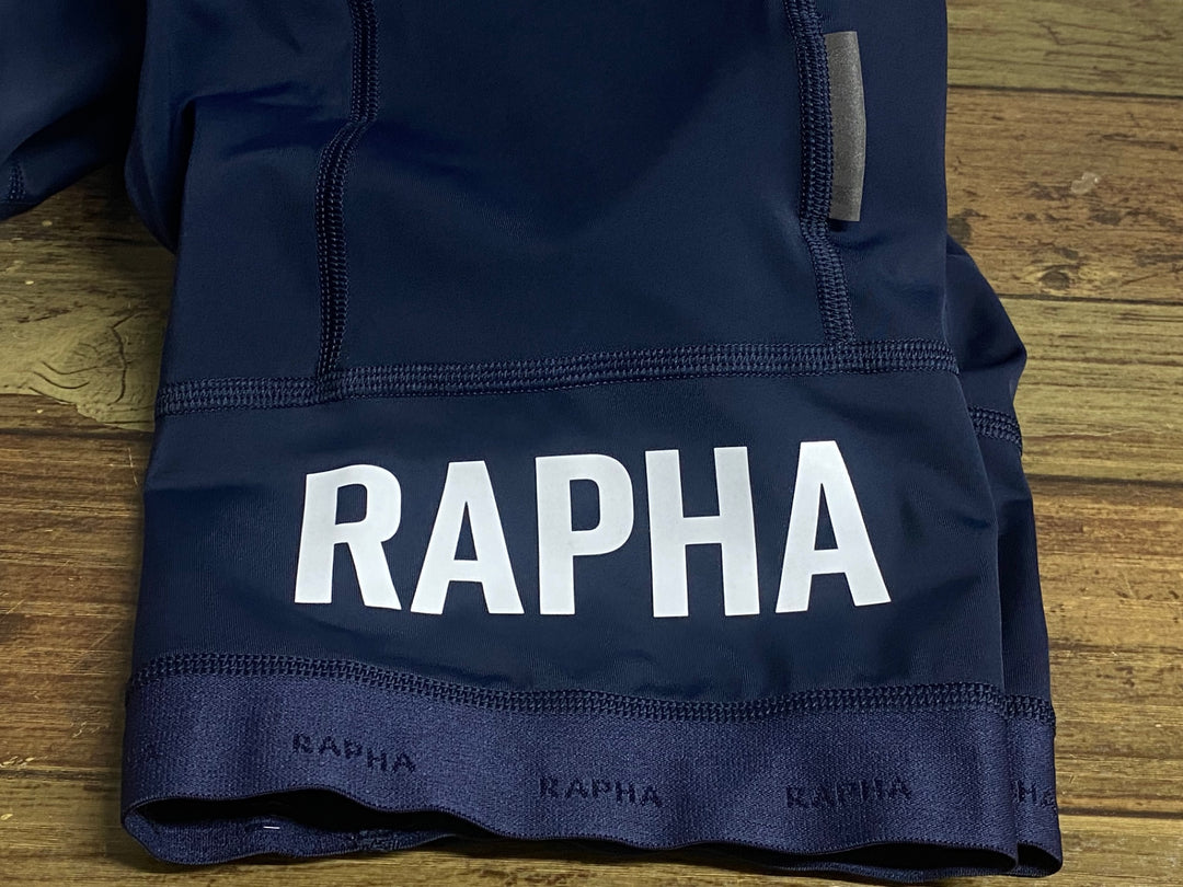 KM152 ラファ Rapha PRO TEAM TRAINING BIB SHORTS ビブショーツ 紺 S
