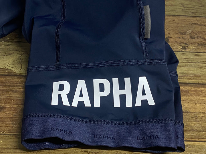 KM152 ラファ Rapha PRO TEAM TRAINING BIB SHORTS ビブショーツ 紺 S