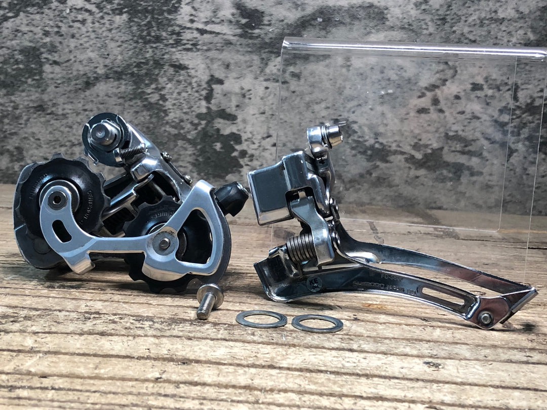 JC958 シマノ SHIMANO 105 FD-5600 RD-5600 フロントディレイラー リアディレイラー セット 2x10s