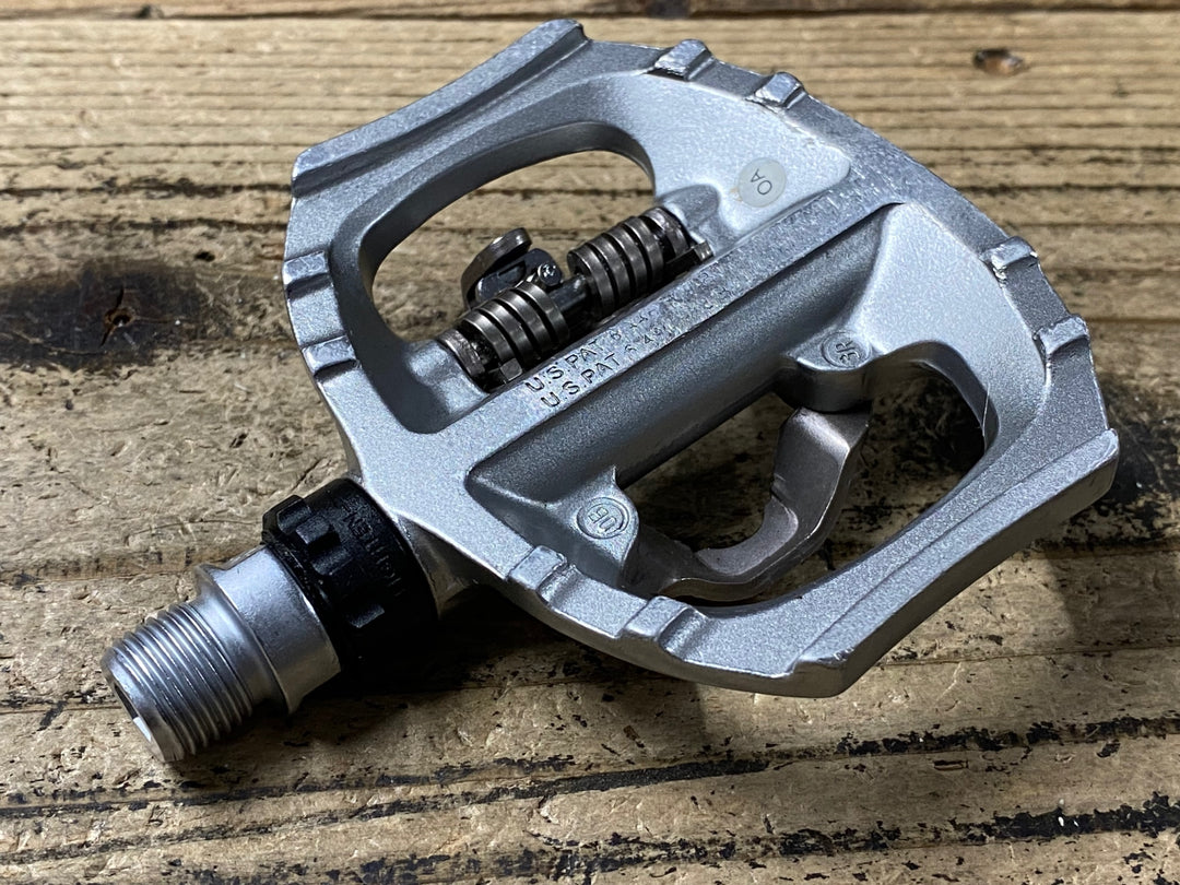JX057 シマノ SHIMANO PD-A530 ビンディングペダル SPD 片面フラット シルバー