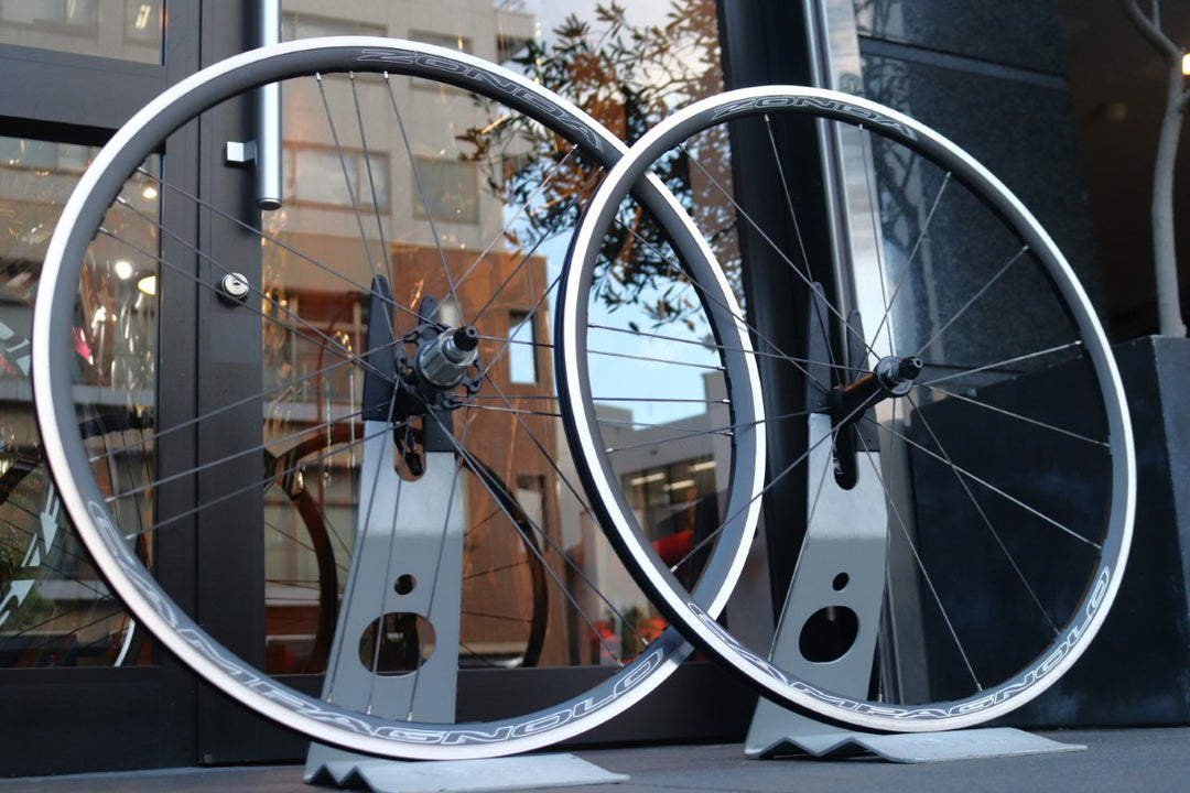 カンパニョーロ CAMPAGNOLO ゾンダ ZONDA アルミ クリンチャー ホイールセット シマノ12/11S 17C 【東京南麻布店】
