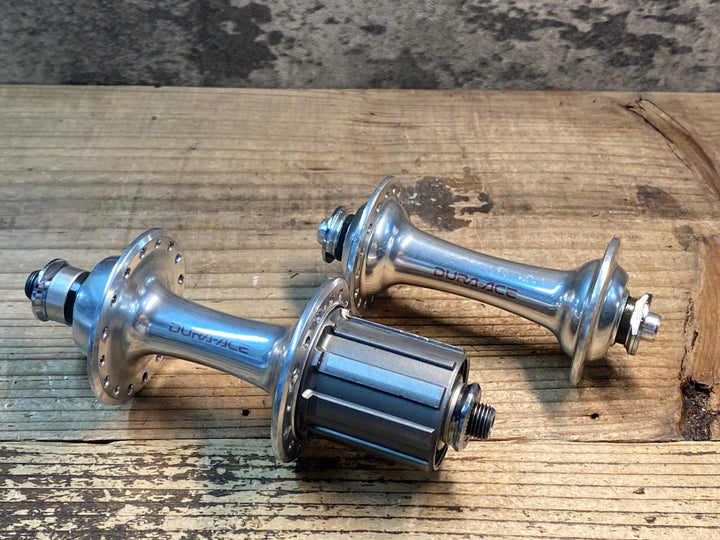 JJ078 シマノ SHIMANO デュラエース DURA-ACE FH-7700 HB-7700 前後ハブセット 9S 32H/32H
