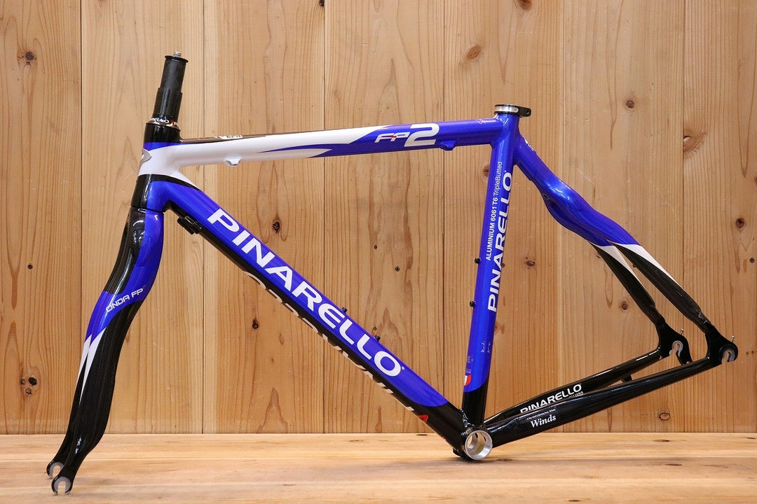 ピナレロ PINARELLO FP2 2009年モデル 460S アルミ カーボンバック ロードバイク フレームセット 【芦屋店】
