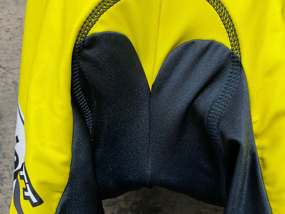 KG656 カステリ CASTELLI ビブショーツ 黄 L