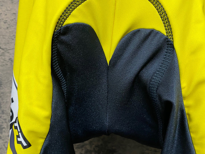 KG656 カステリ CASTELLI ビブショーツ 黄 L