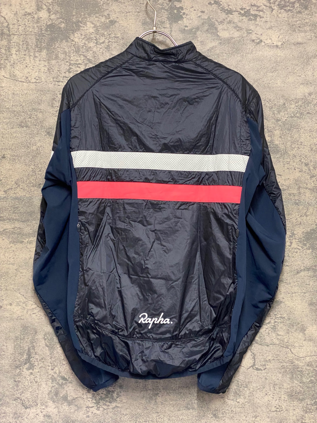 JS270 ラファ Rapha BREVET INSULATED JACKET 長袖 サイクルジャケット 紺 S