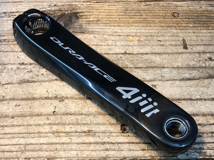 JV049 4iiii PRECISION 3+ ANT+ パワーメーター SHIMANO DURA-ACE FC-R9200 左 クランク 165mm 動作確認済