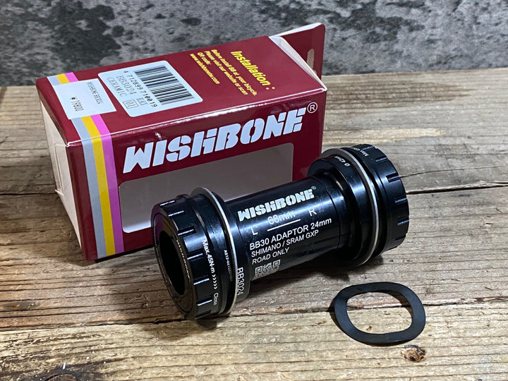 KE656 ウィッシュボーン WISHBONE BB3024 Ceramic ボトムブラケット 68mm SHIMANO/SRAM GXP Φ42