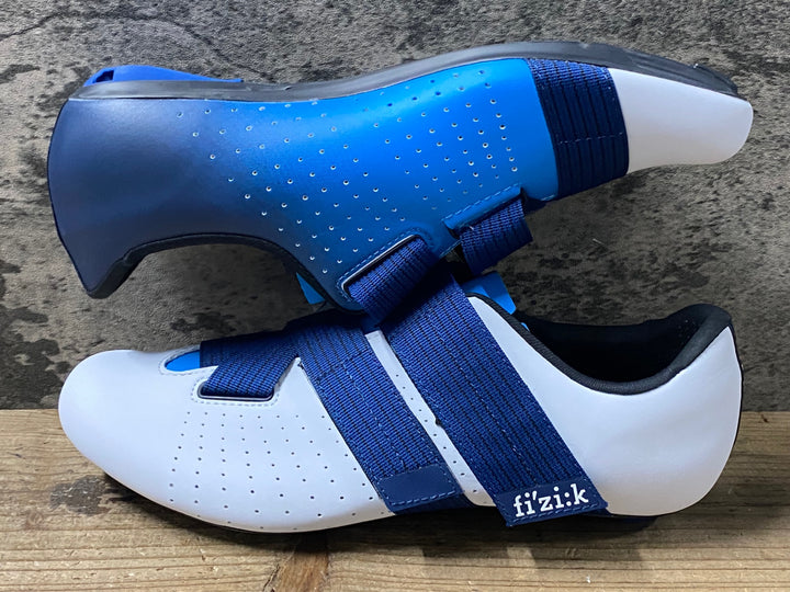 KI042 フィジーク fizik VENTO POWERSTRAP R1 モビスター MOVISTAR ビンディングシューズ 3穴 EU43 1/2