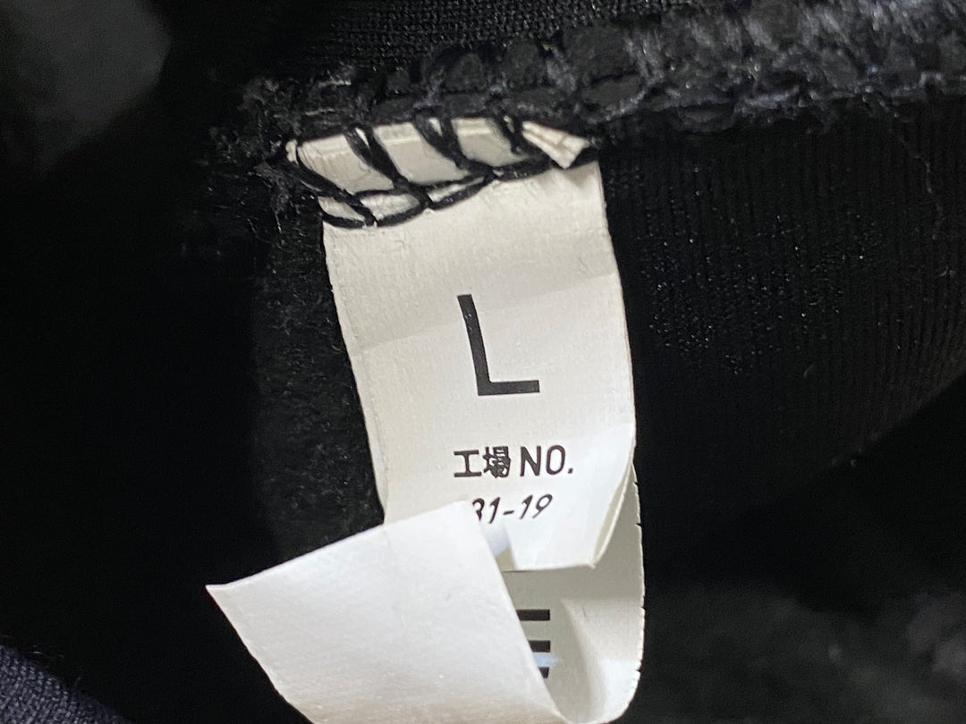 KG612 パールイズミ PEARL iZUMi トゥーカバー 裏起毛 黒 L ※擦れ,小穴