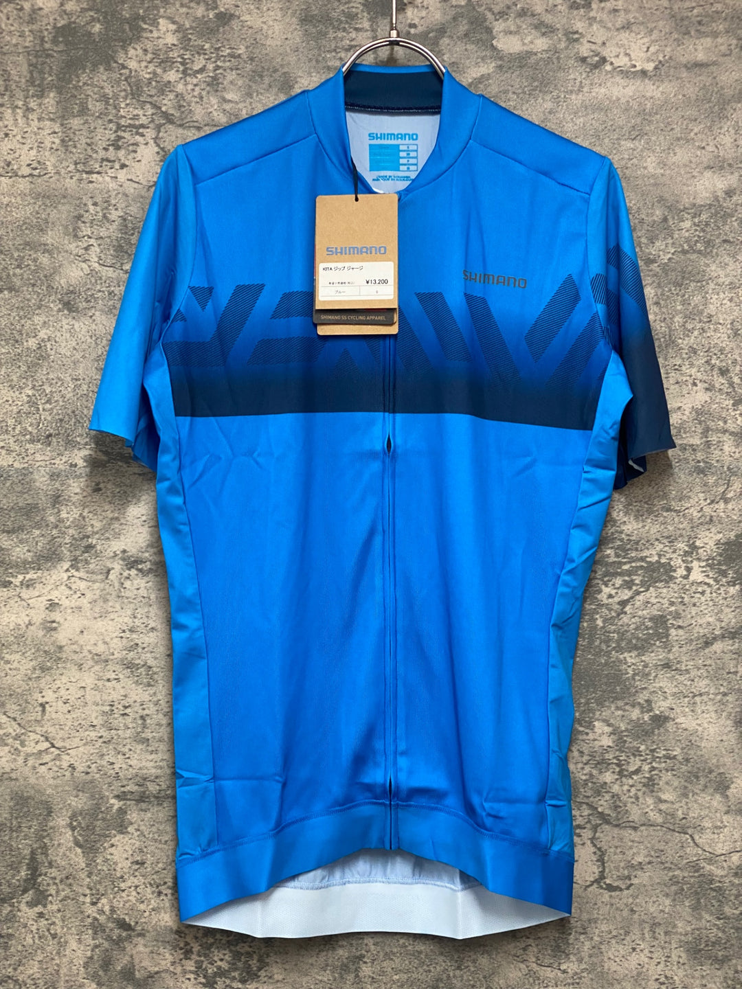 JY880 シマノ SHIMANO 半袖 サイクルジャージ 青 M