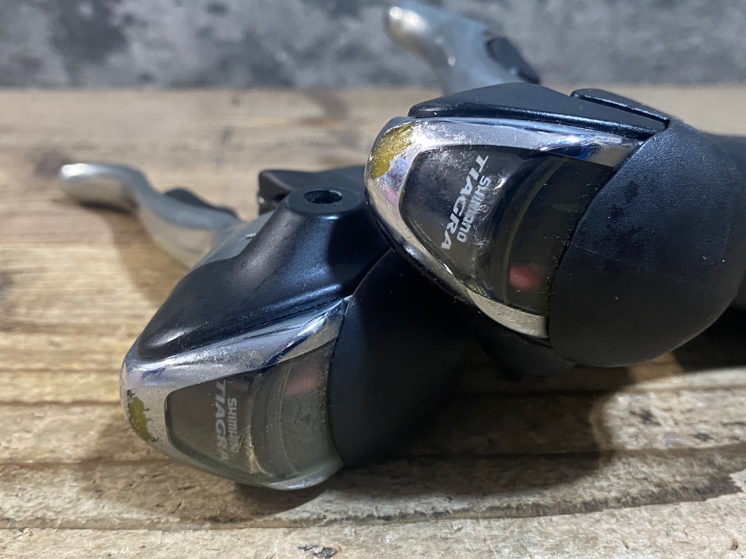 KK858 シマノ SHIMANO ティアグラ Tiagra ST-4500 STIレバー ※ブラケット劣化
