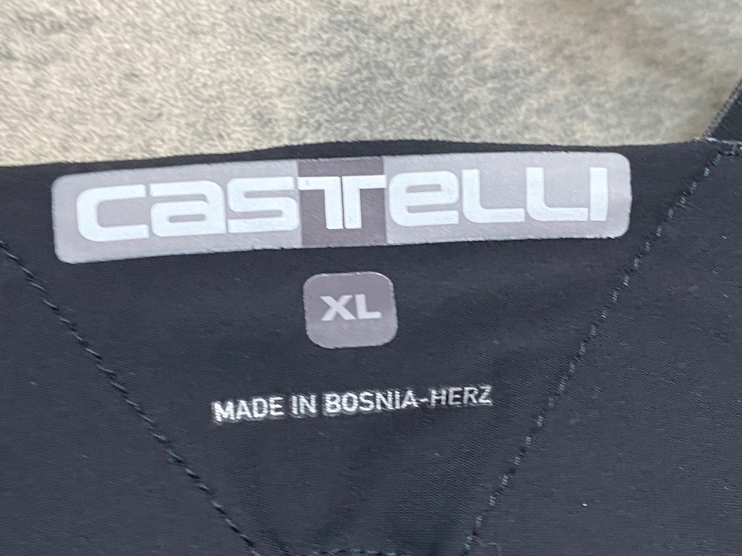 KC795 カステリ CASTELLI INSIDER ビブショーツ 黒 XL