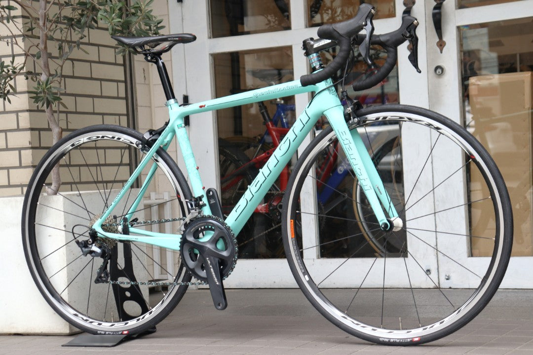 ビアンキ BIANCHI スペシャリッシマ SPECIALISSIMA 2018モデル 50サイズ シマノ アルテグラ R8000 MIX 11S カーボン ロードバイク 【横浜店】