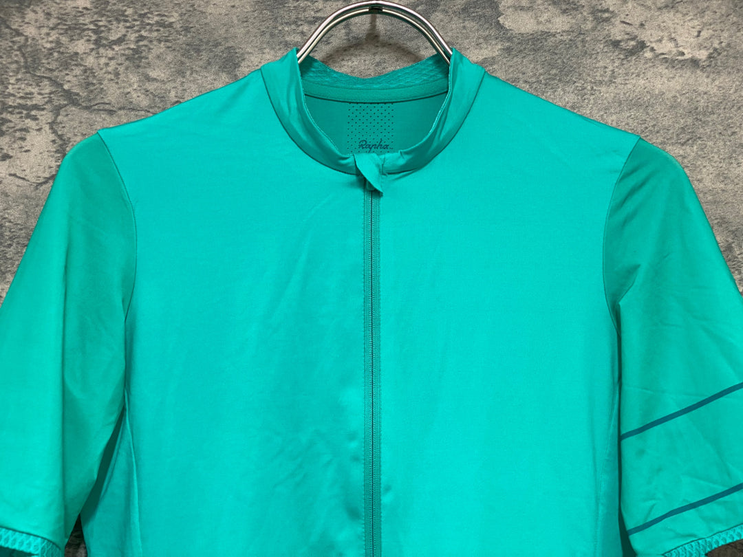 JY107 ラファ Rapha WOMEN'S LIGHTWEIGHT SOUPLESS JERSEY Ⅱ 半袖 サイクルジャージ レディース 緑 S