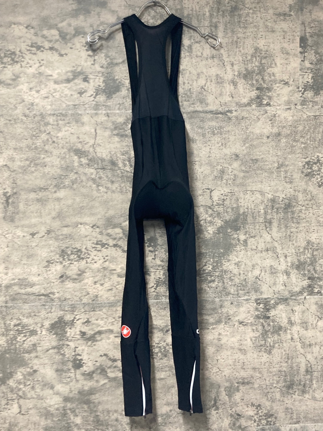 JV731 カステリ CASTELLI ビブタイツ 裏起毛 黒 M