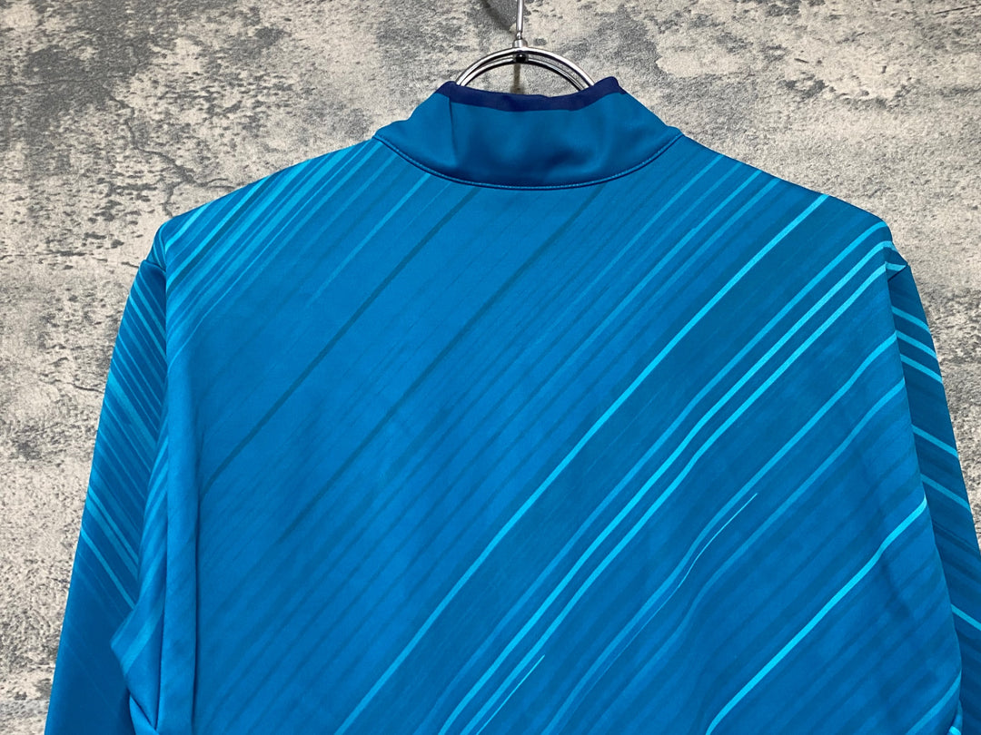 KF320 パールイズミ PEARL iZUMi 長袖 サイクルジャージ 青 XL 裏起毛