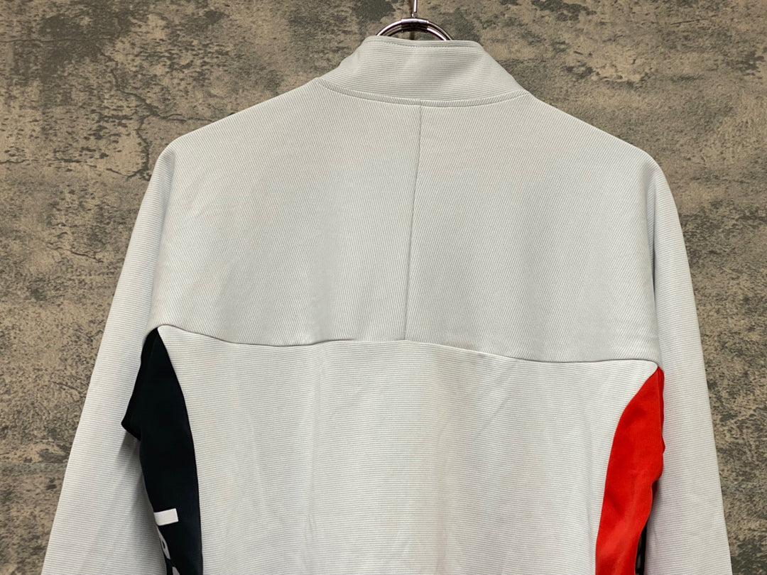 KN792 ルコックスポルティフ le coq sportif 長袖 サイクルジャージ グレー L