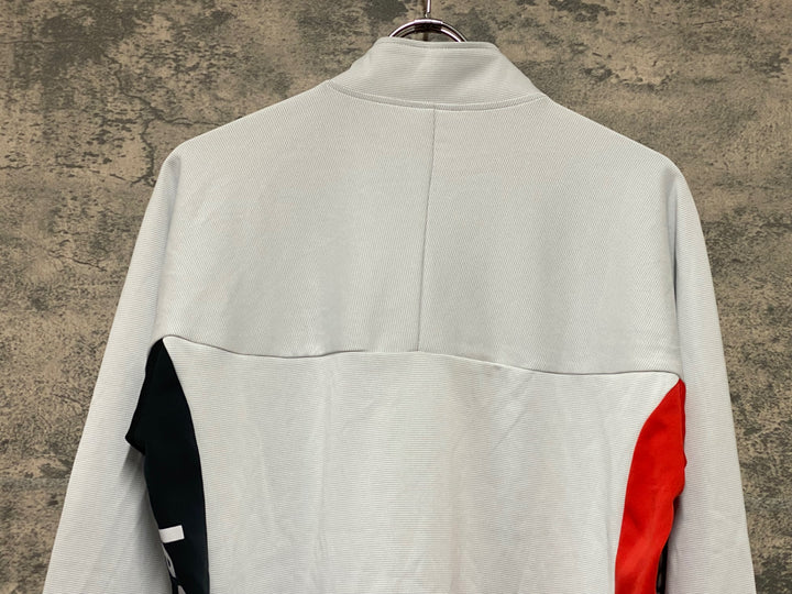KN792 ルコックスポルティフ le coq sportif 長袖 サイクルジャージ グレー L