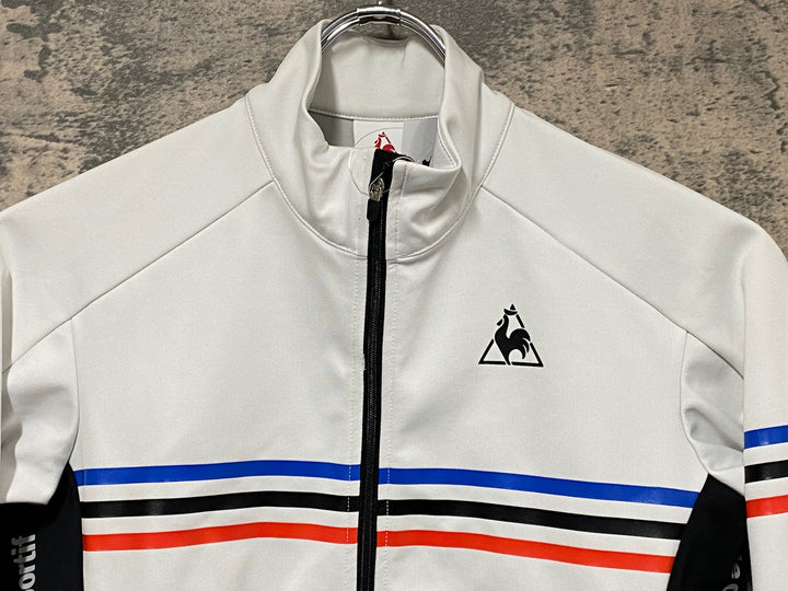 JT497 ルコックスポルティフ le coq sportif 長袖 サイクルジャケット 白 M
