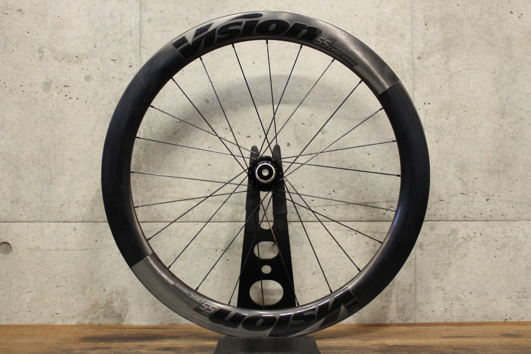 ヴィジョン Vision TC 55 DISC カーボン チューブレスレディ ホイール シマノ12/11S リアのみ 【福岡店】