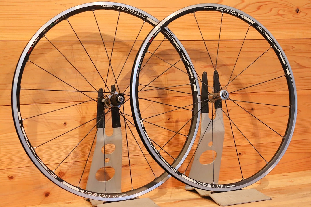 シマノ SHIMANO アルテグラ ULTEGRA WH-6700 アルミ チューブレス ホイールセット シマノ10S 【千葉店】