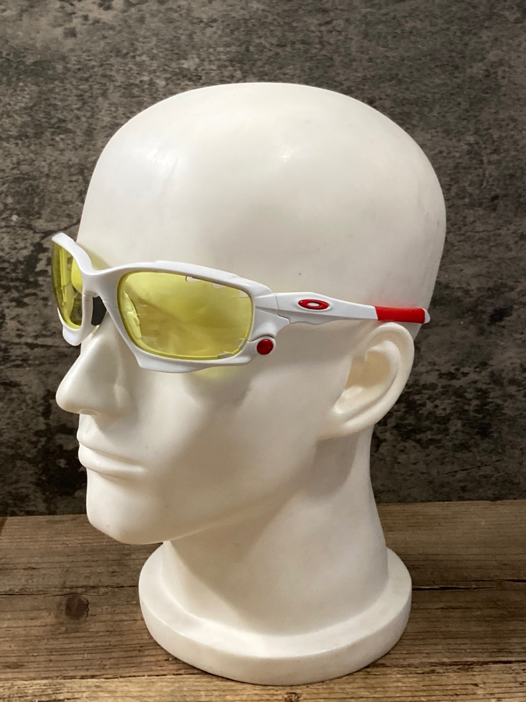 KL971 オークリー OAKLEY ジョーボーン JAWBONE サングラス アイウェア 白赤 レンズ付属