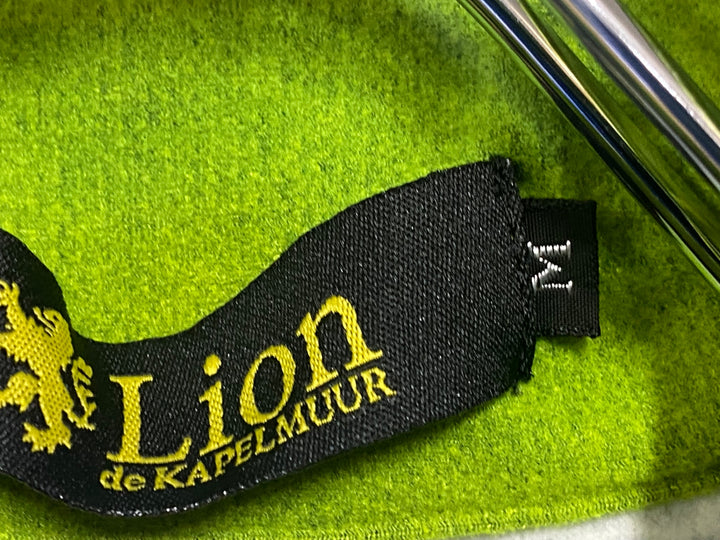 KJ465 リオンドカペルミュール Lion de KAPELMUUR 長袖 サイクルジャケット 紺 M 裏起毛