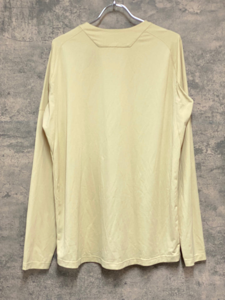 KA631 ラファ Rapha TRAIL LONG SLEEVE TECHNICAL T-SHIRT 長袖 Tシャツ ベージュ M